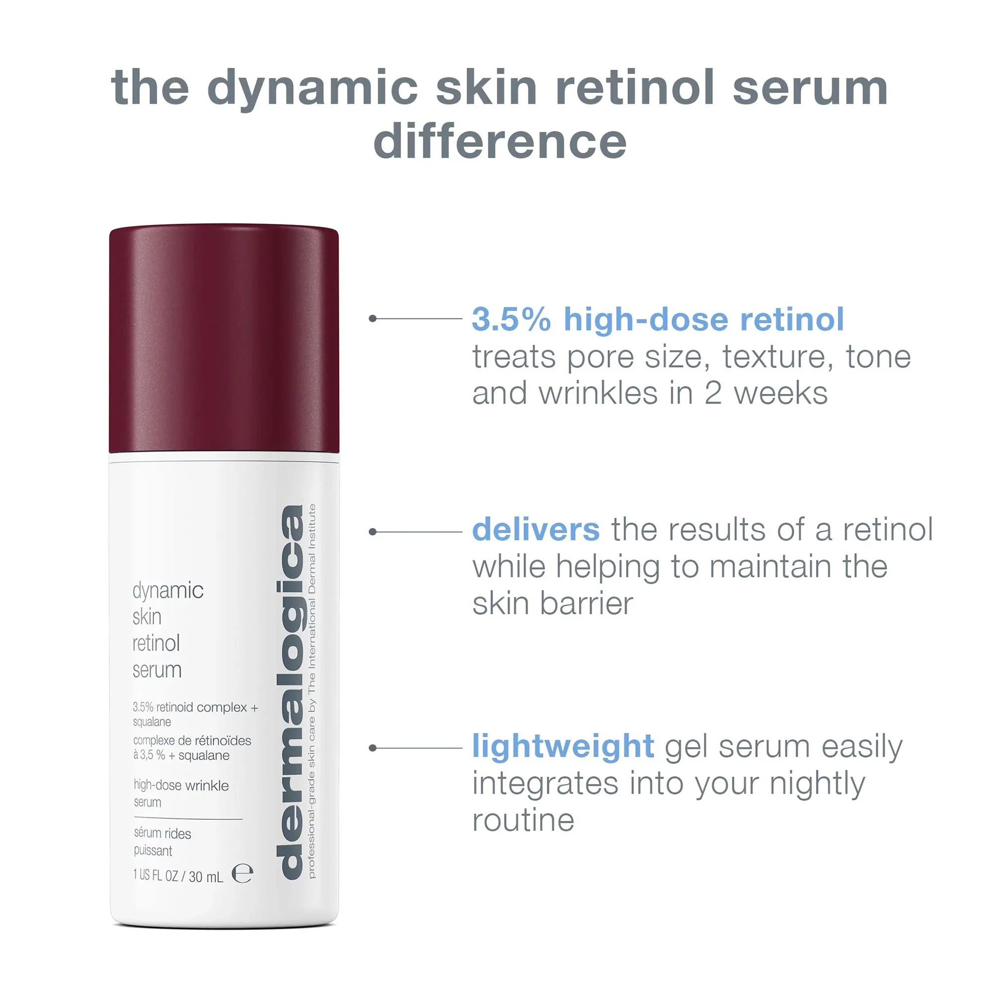 dynamic skin retinol serum travel size - Image 7